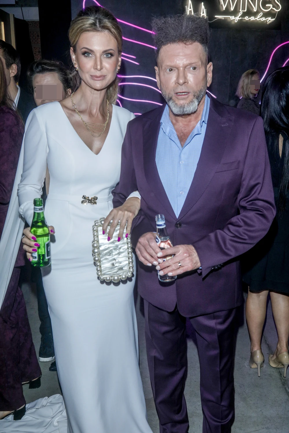 Rutkowski z żoną Rutkowski z żoną