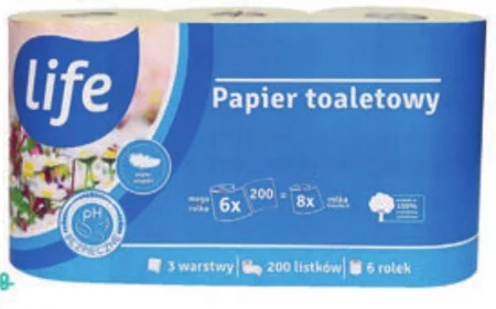 Papier toaletowy Life