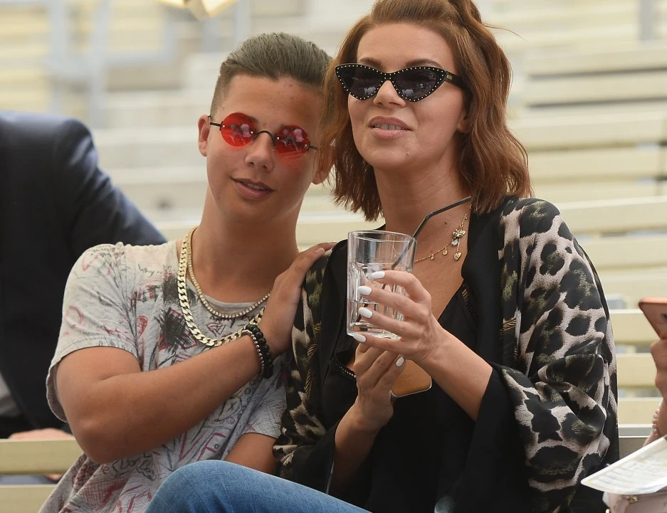 Edyta Górniak z synem