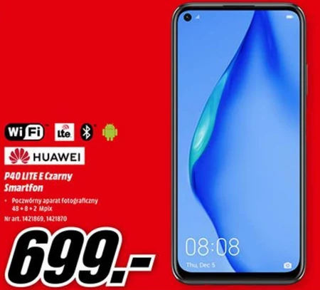 Smartfon P40 Lite Huawei