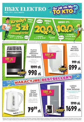Wakacyjne bestselery w Max Elektro!
