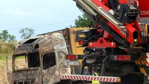 Miejsce wypadku w Bogusławicach