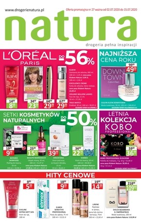 Promocje w drogerii Natura