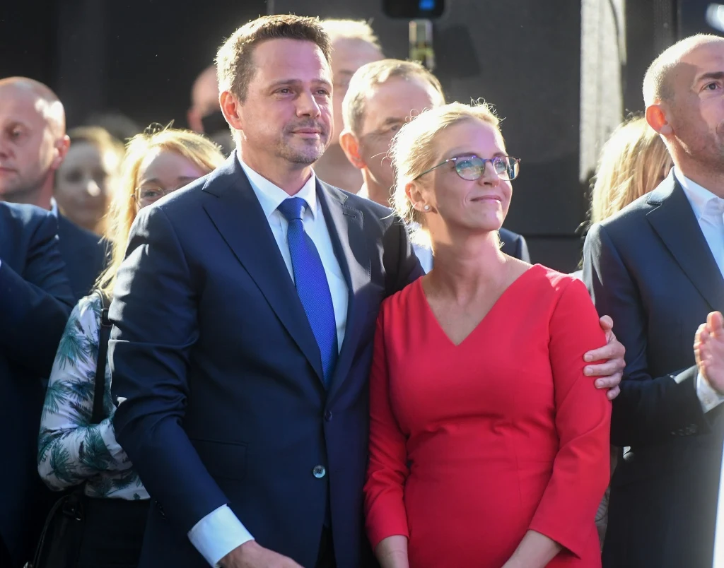 Rafał Trzaskowski i Małgorzata Trzaskowska