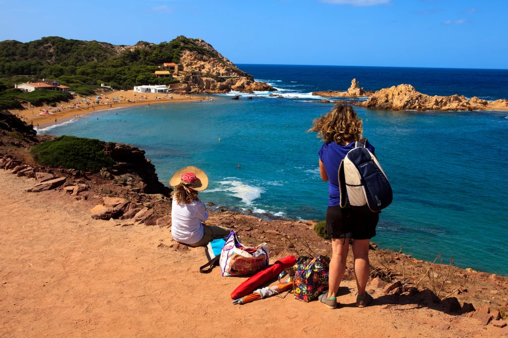 Cala Pregonda, Minorka, Baleary 