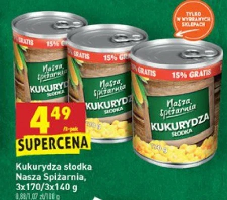 Kukurydza Nasza Spiżarnia