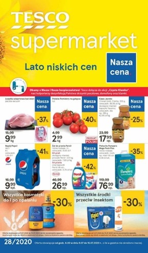 Lato niskich cen w Tesco Supermarket!