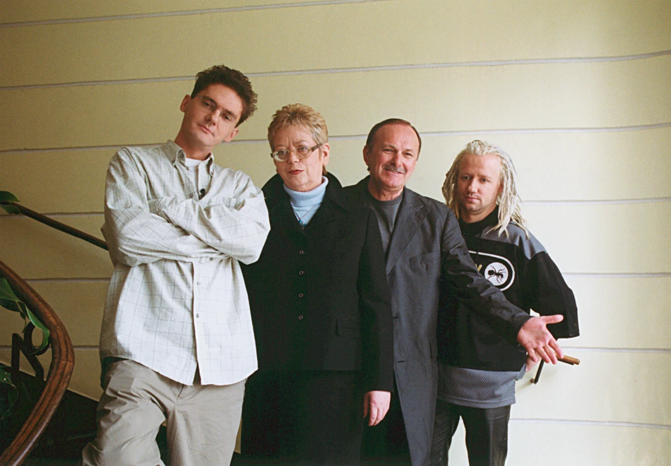 Jury "Idola" w komplecie - od lewej Kuba Wojewódzki, Elżbieta Zapendowska, Jacek Cygan i Robert Leszczyński.