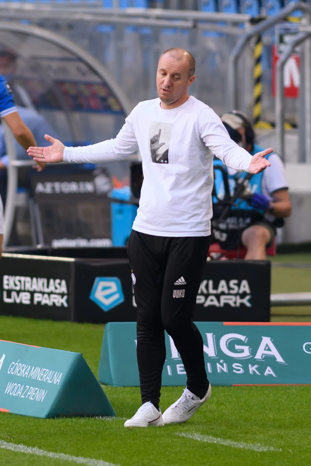 Trener Legii Warszawa Aleksandar Vuković Trener Legii Warszawa Aleksandar Vuković