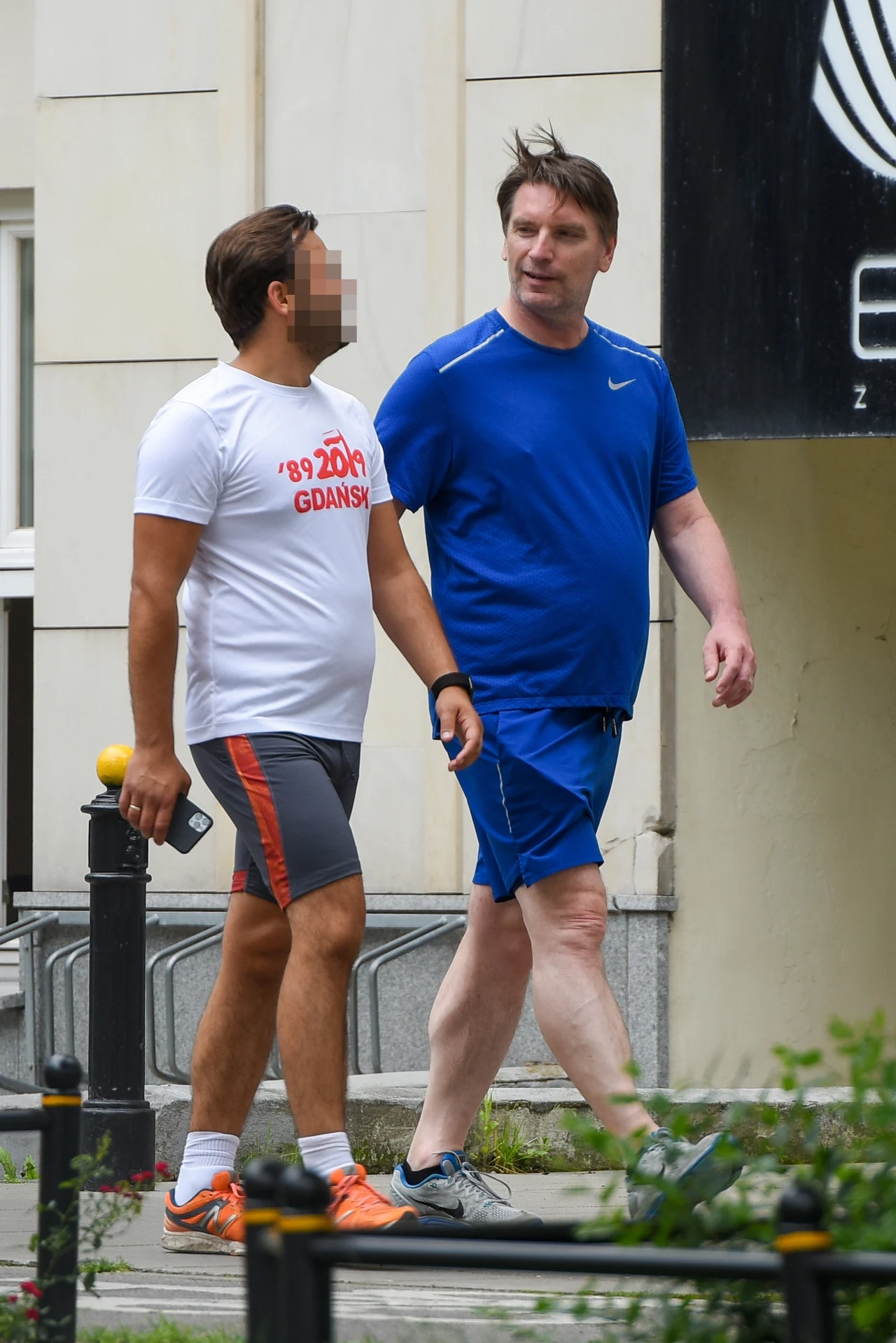 Tomasz Lis z kolegą Tomasz Lis z kolegą