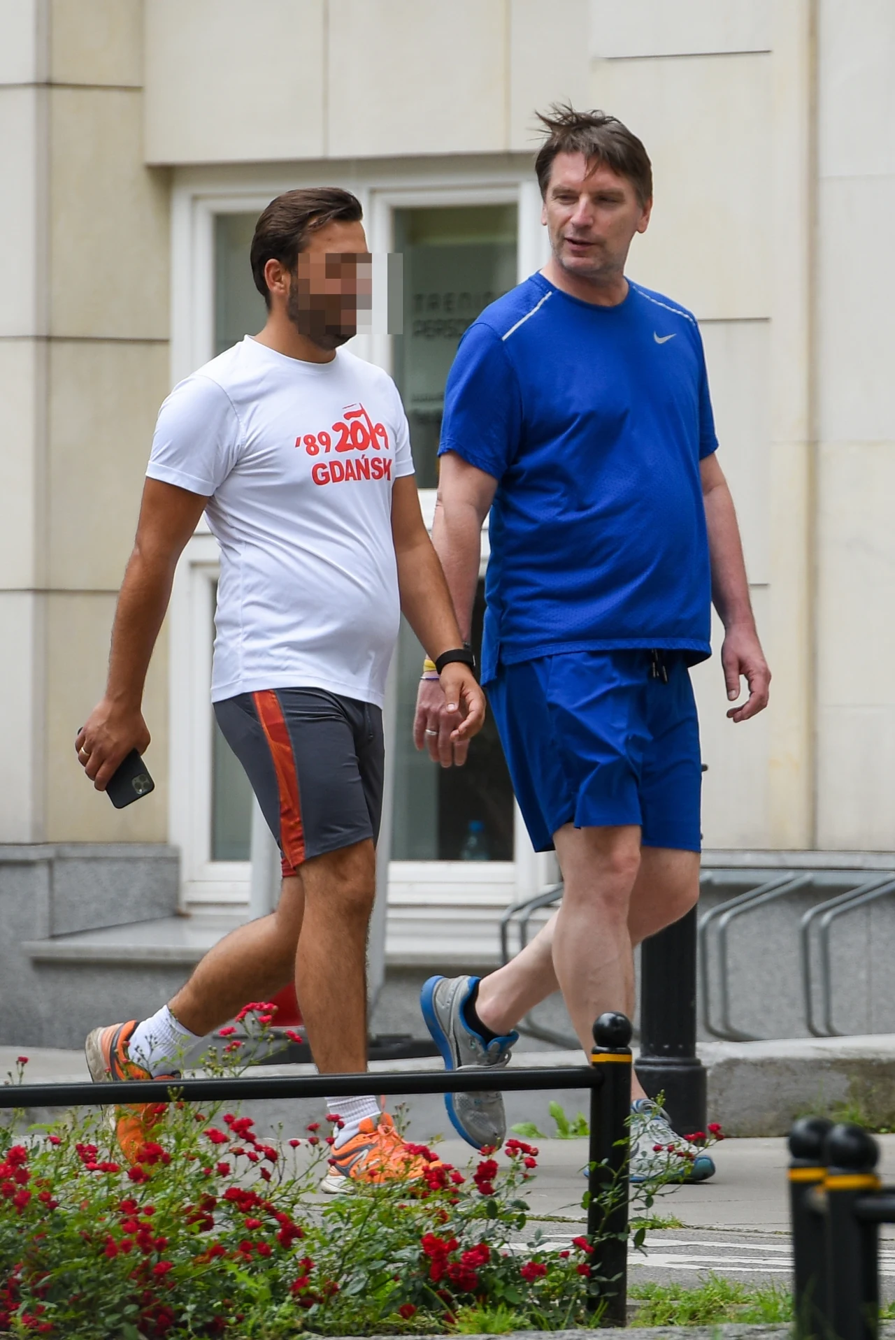 Tomasz Lis z kolegą Tomasz Lis z kolegą