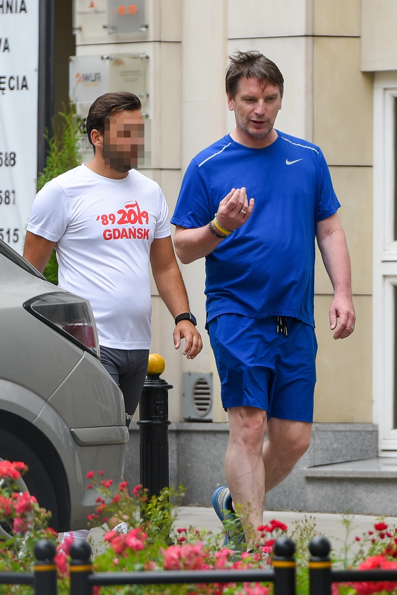 Tomasz Lis z kolegą Tomasz Lis z kolegą