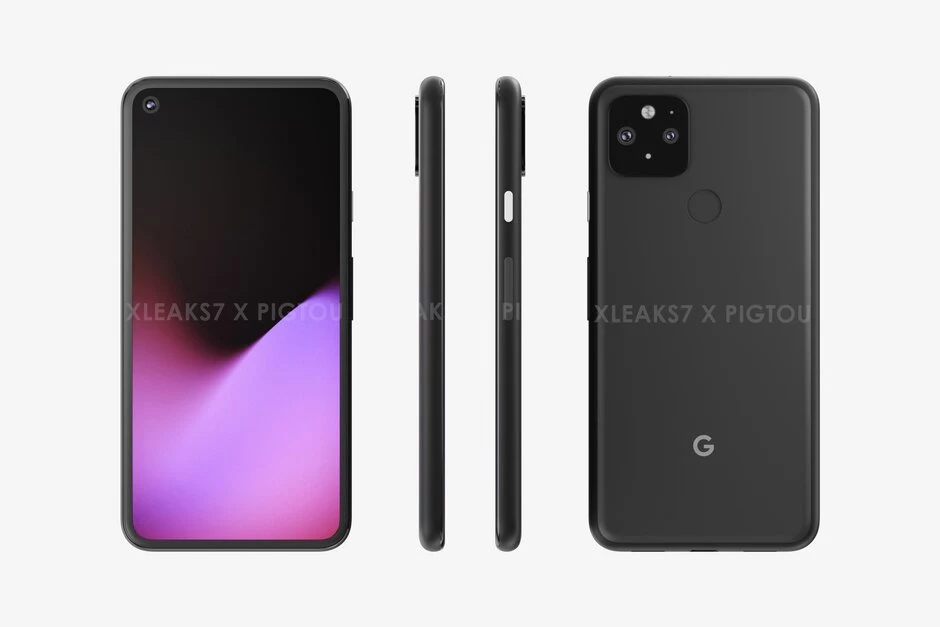 Google Pixel 5 render / fot. PhoneArena