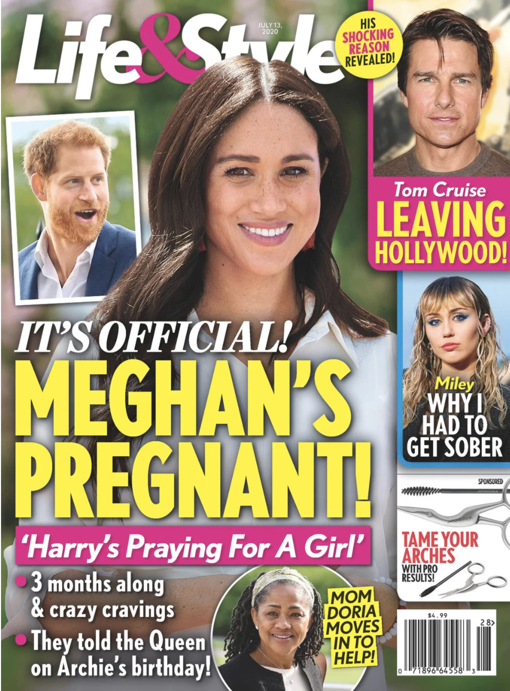 Meghan Markle w "oficjalnie" w ciąży na okładce "Life&Style"