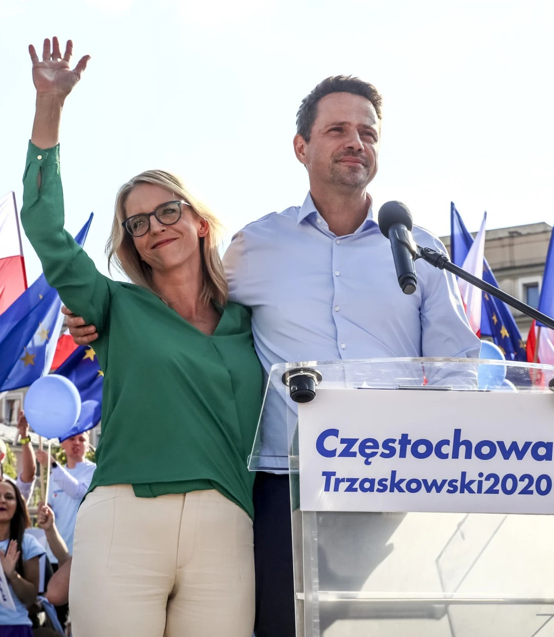 Małgorzata Trzaskowska i Rafał Trzaskowski Małgorzata Trzaskowska i Rafał Trzaskowski