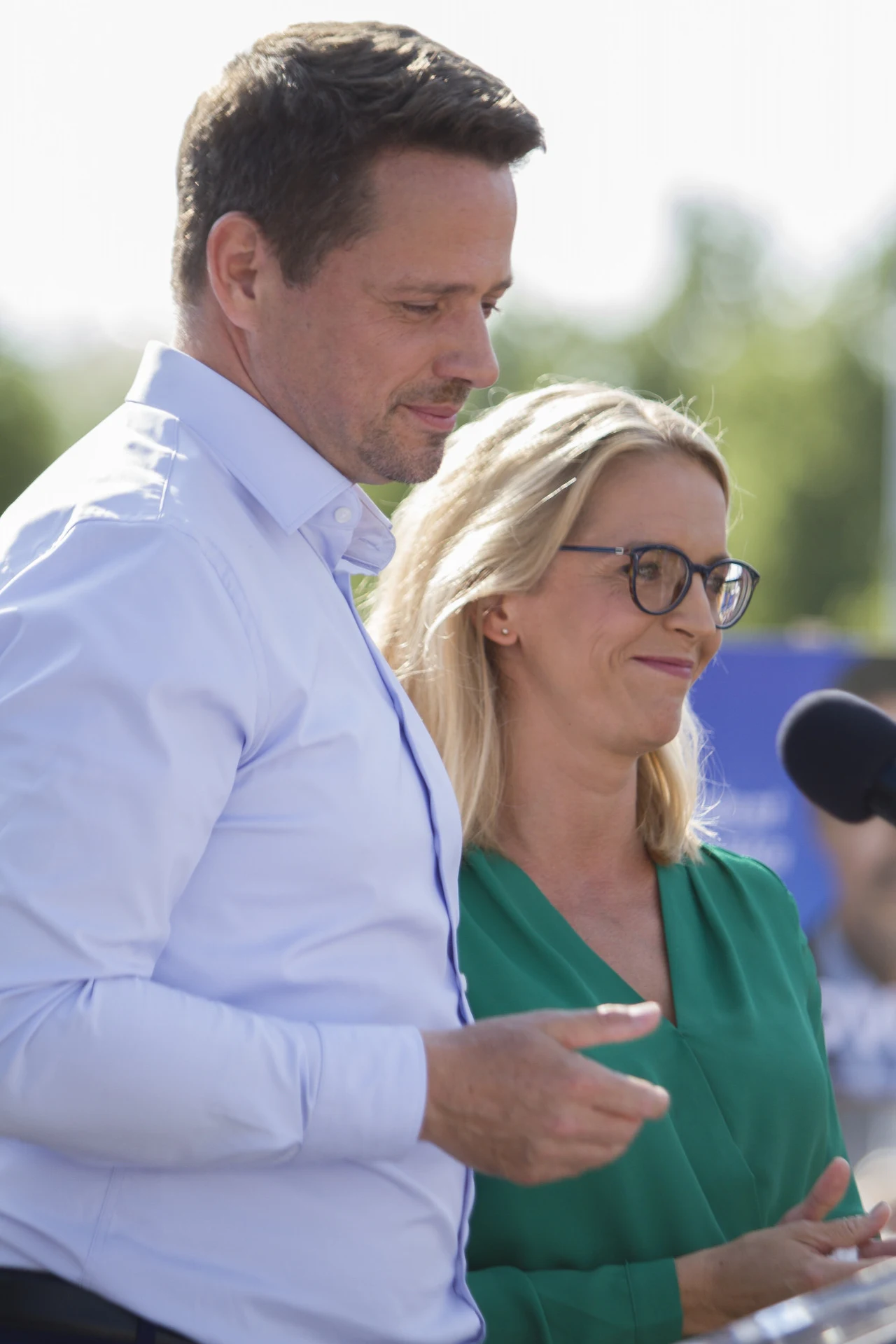 Małgorzata Trzaskowska i Rafał Trzaskowski Małgorzata Trzaskowska i Rafał Trzaskowski