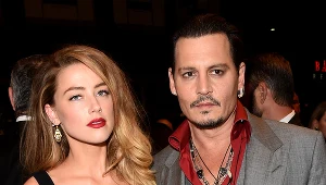 Amber Heard i Johnny Depp w 2015 roku