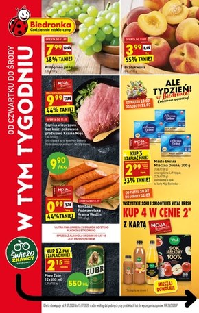 Od czwartku w Biedronce