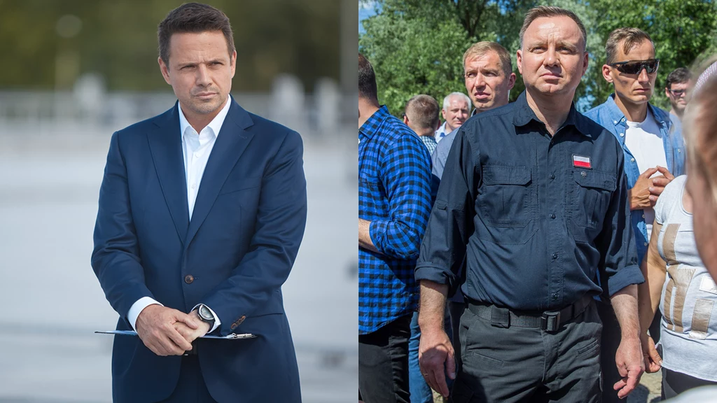 Rafał Trzaskowski i Andrzej Duda Rafał Trzaskowski i Andrzej Duda