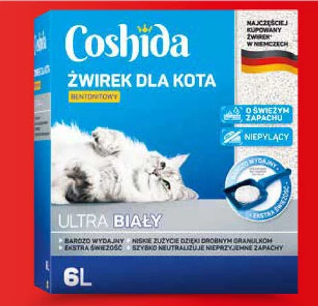 Żwirek dla kota Coshida