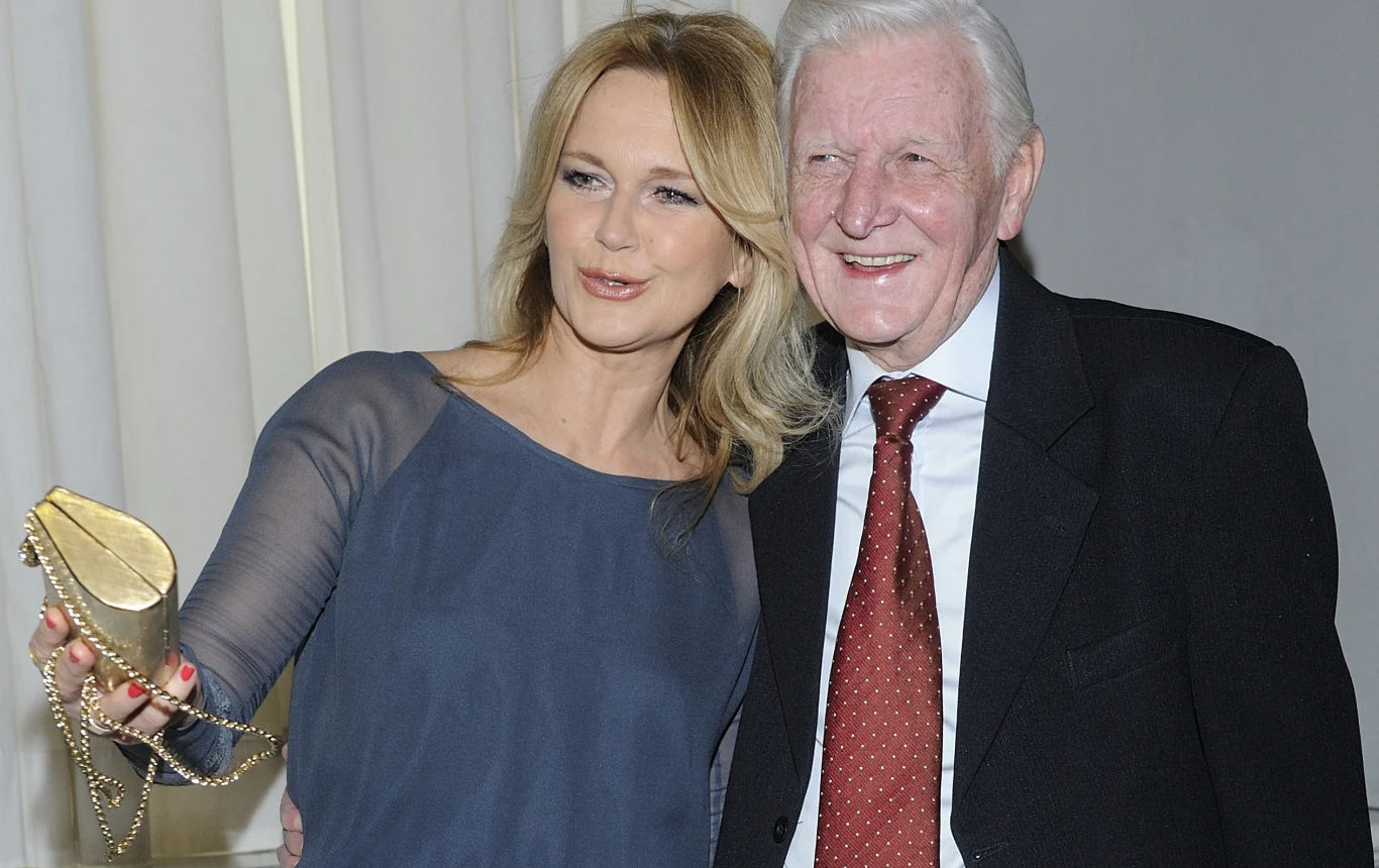 Grażyna Torbicka z tatą, 2012 rok Grażyna Torbicka z tatą, 2012 rok