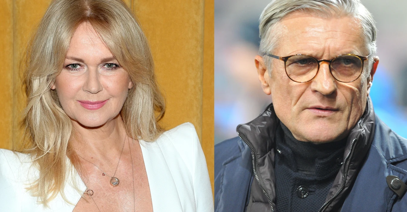 Grażyna Torbicka i Adam Nawałka Grażyna Torbicka i Adam Nawałka