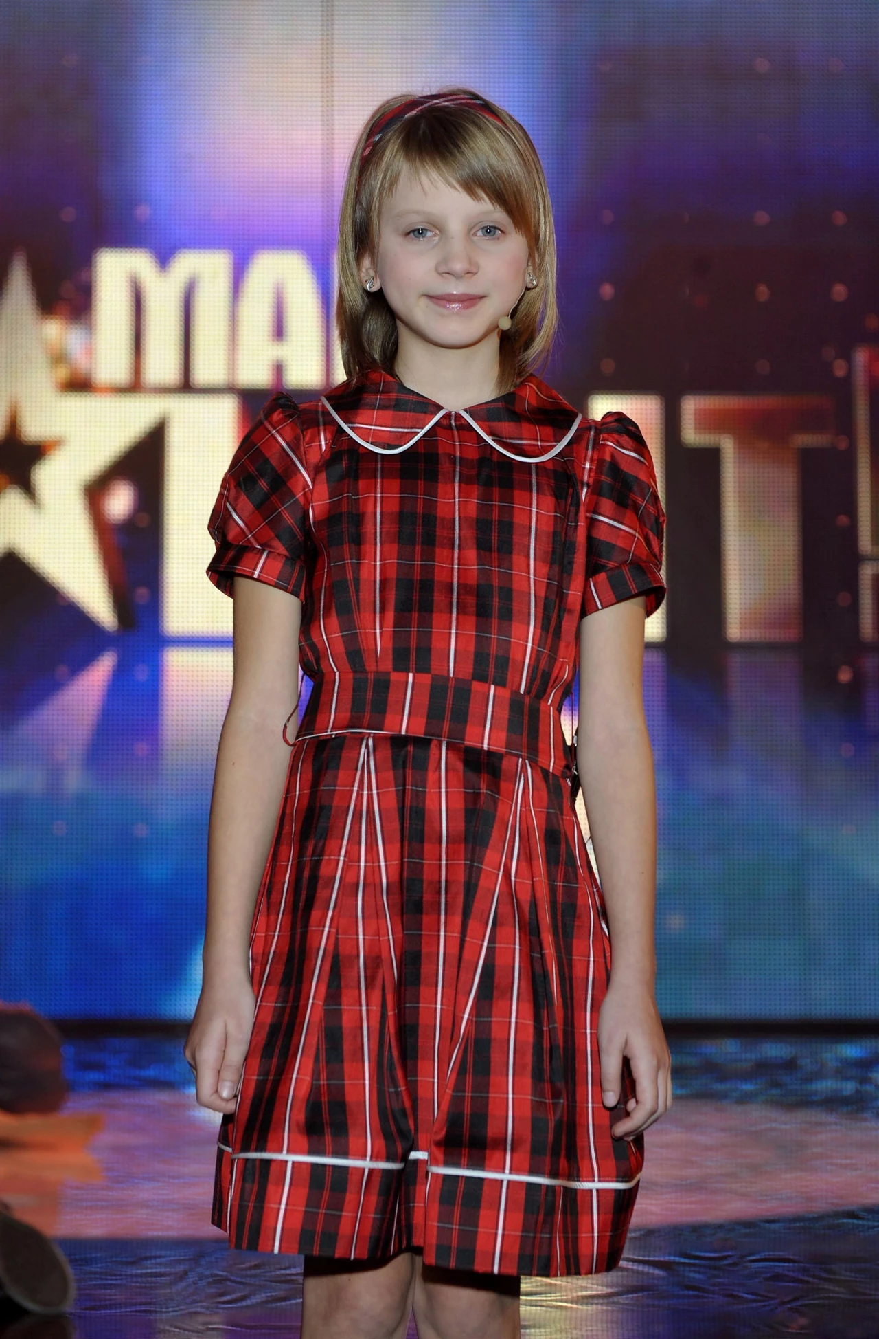 Klaudia Kulawik podczas pierwszej edycji "Mam talent" Klaudia Kulawik podczas pierwszej edycji "Mam talent"
