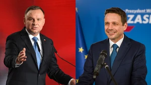 Andrzej Duda i Rafał Trzaskowski