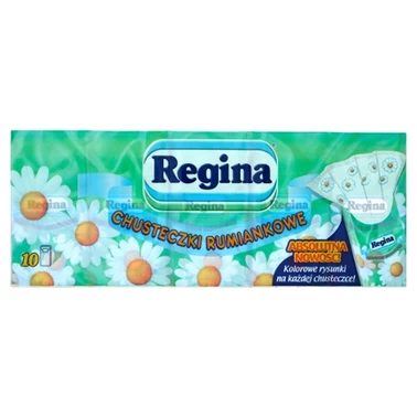 Regina Chusteczki rumiankowe 10 x 9 sztuk - 1
