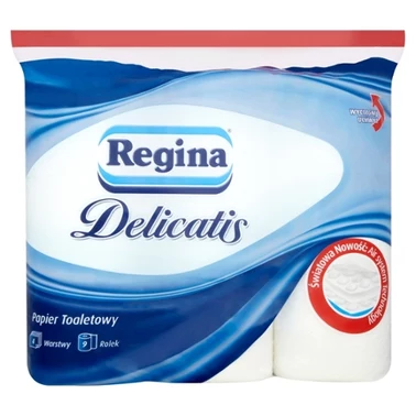 Regina Delicatis Papier Toaletowy 4 warstwy 9 rolek - 0