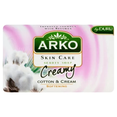 Arko Skin Care Creamy Cotton & Moisturizers Mydło kosmetyczne 90 g - 2