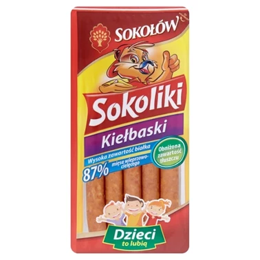 Sokołów Sokoliki Kiełbaski 140 g - 2