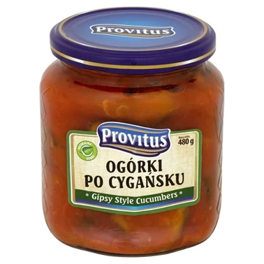 Provitus Ogórki po cygańsku 480 g - 2