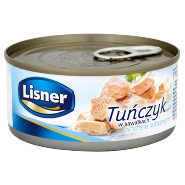 Lisner Tuńczyk w kawałkach w sosie własnym 170 g - 0