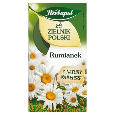 Herbapol Zielnik Polski Herbatka ziołowa rumianek 30 g (20 x 1,5 g) - 2