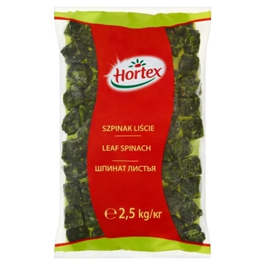 Hortex Szpinak liście 2,5 kg  - 1