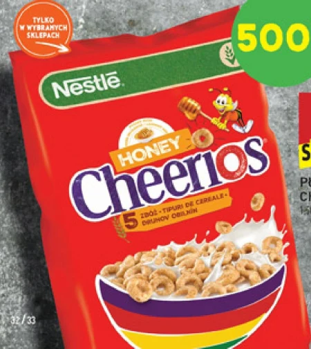 Płatki śniadaniowe Cheerios