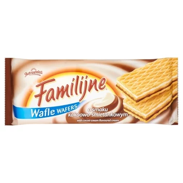 Familijne Klasyczne wafle o smaku kakaowo-śmietankowym 180 g - 5