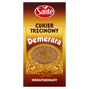 Sante Demerara Cukier trzcinowy nierafinowany 500 g - 0