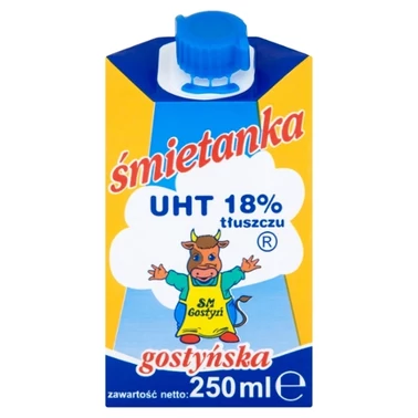 SM Gostyń Śmietanka gostyńska 18 % tłuszczu 250 ml - 1