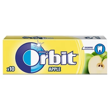 Orbit Apple Guma do żucia bez cukru 14 g (10 drażetek) - 1