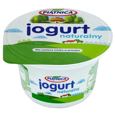 Piątnica Jogurt naturalny 180 g - 2
