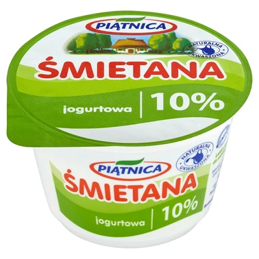 Piątnica Śmietana jogurtowa 10% 200 g - 0