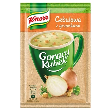 Knorr Gorący Kubek Cebulowa z grzankami 17 g - 3