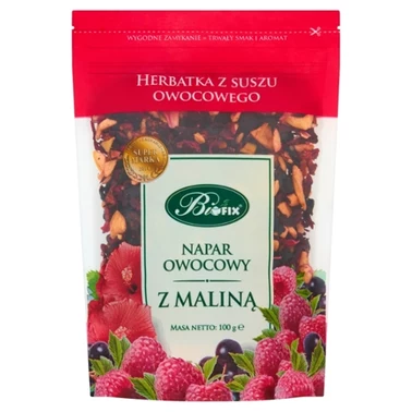 Bifix Napar owocowy z maliną Herbatka z suszu owocowego 100 g - 0