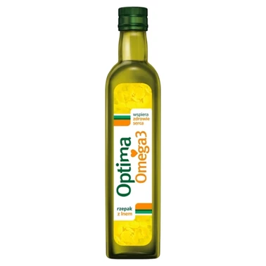 Optima Omega 3 Olej rzepakowy z olejem lnianym 500 ml - 2