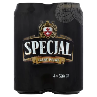 Specjal Jasny Pełny Piwo 4 x 500 ml - 2