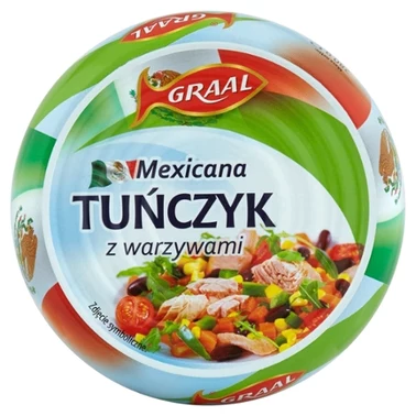 Graal Mexicana Tuńczyk z warzywami 280 g - 3