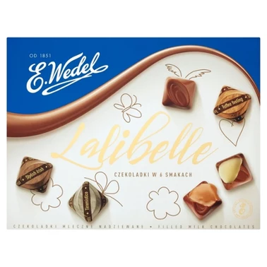 E. Wedel Lalibelle Praliny z czekolady mlecznej nadziewane 238 g - 1