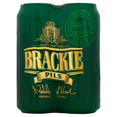 Brackie Zatecky Piwo jasne 4 x 500 ml - 2